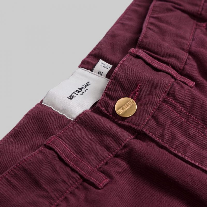 Metralha-Worldwide-Online-Store-Limited-Edition-Streetwear-Cargo-Bordeaux-Button-Details