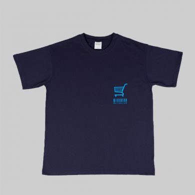 Metralha Worldwide Online Store Streetwear Limited Edition Therapy Navy Blue T-Shirt Front View