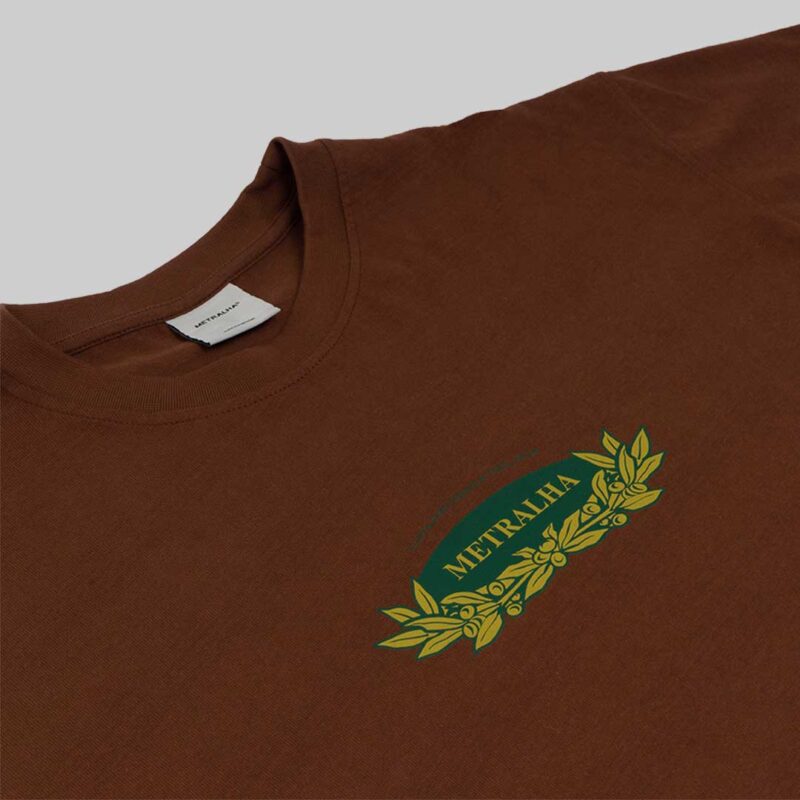 metralha-t-shirt-terracota-brown-screenprint-heavy-fabric-limited-edition