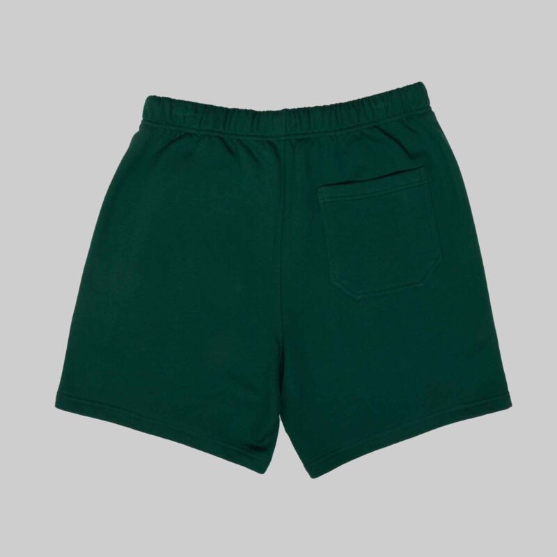 metralha-Garment-midweight-fleece sweatshort-green